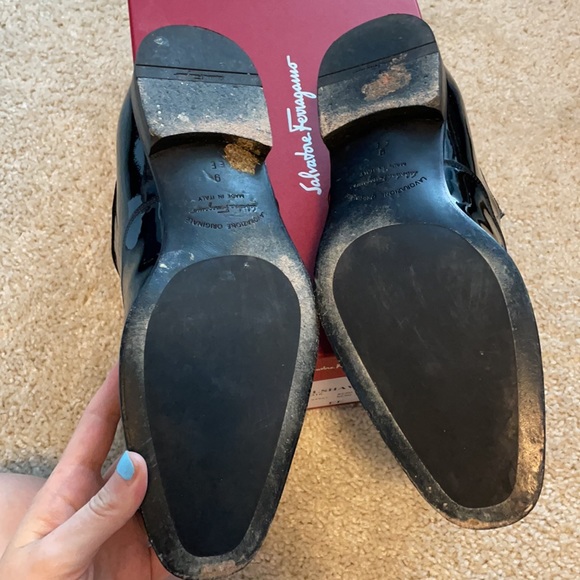 SALVATORE FERRAGAMO Belshaw Patent Oxford - Picture 3 of 8